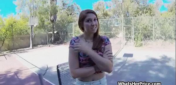  Lets find a tennis court and suck my dick there